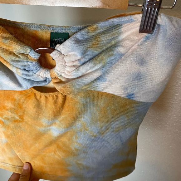 Wild Fable Tye Dye Keyhole Tube Top - Picture 5 of 9